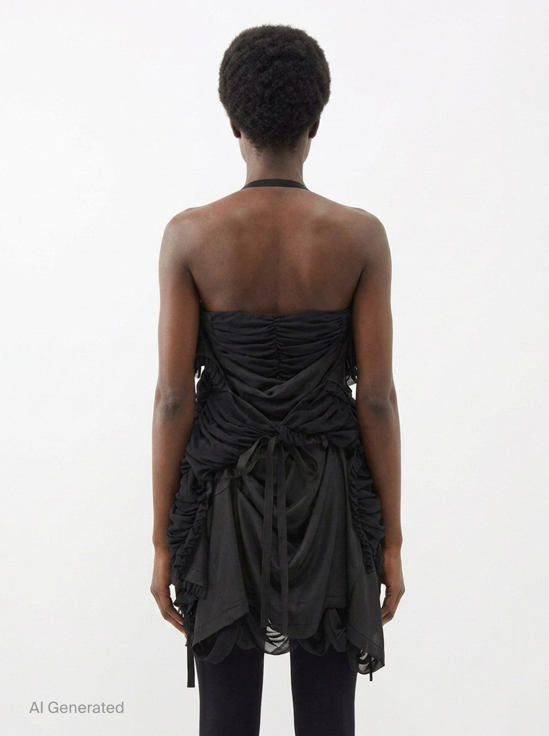 Words Print Pinafore | Comme des Garçons | Club21 - back