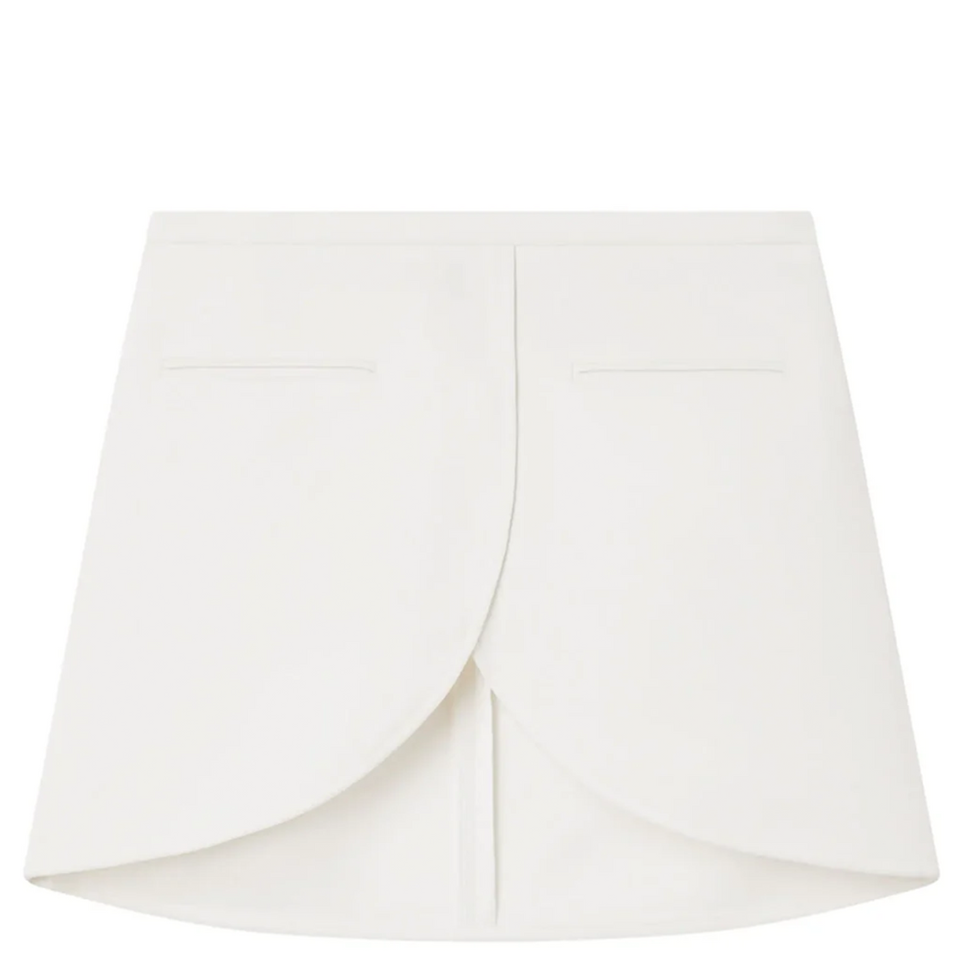 Ellipse Twill Mini Skirt