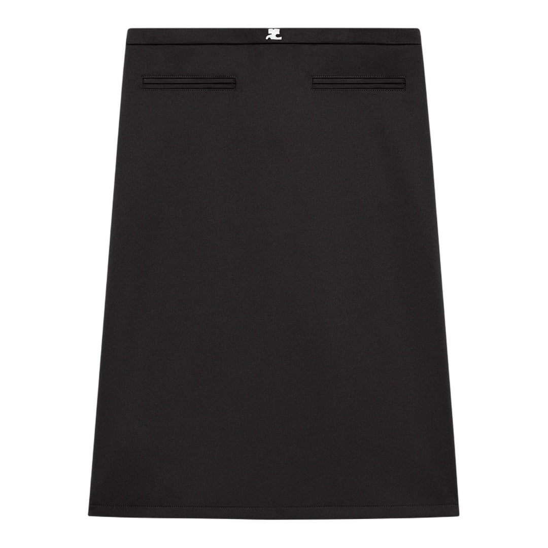 Club21 - courreges - Interlock Tracksuit Skirt - SKIRTS - Black