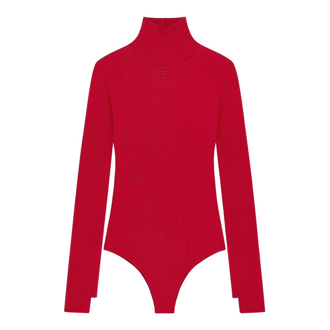Mockneck Rib Bodysuit