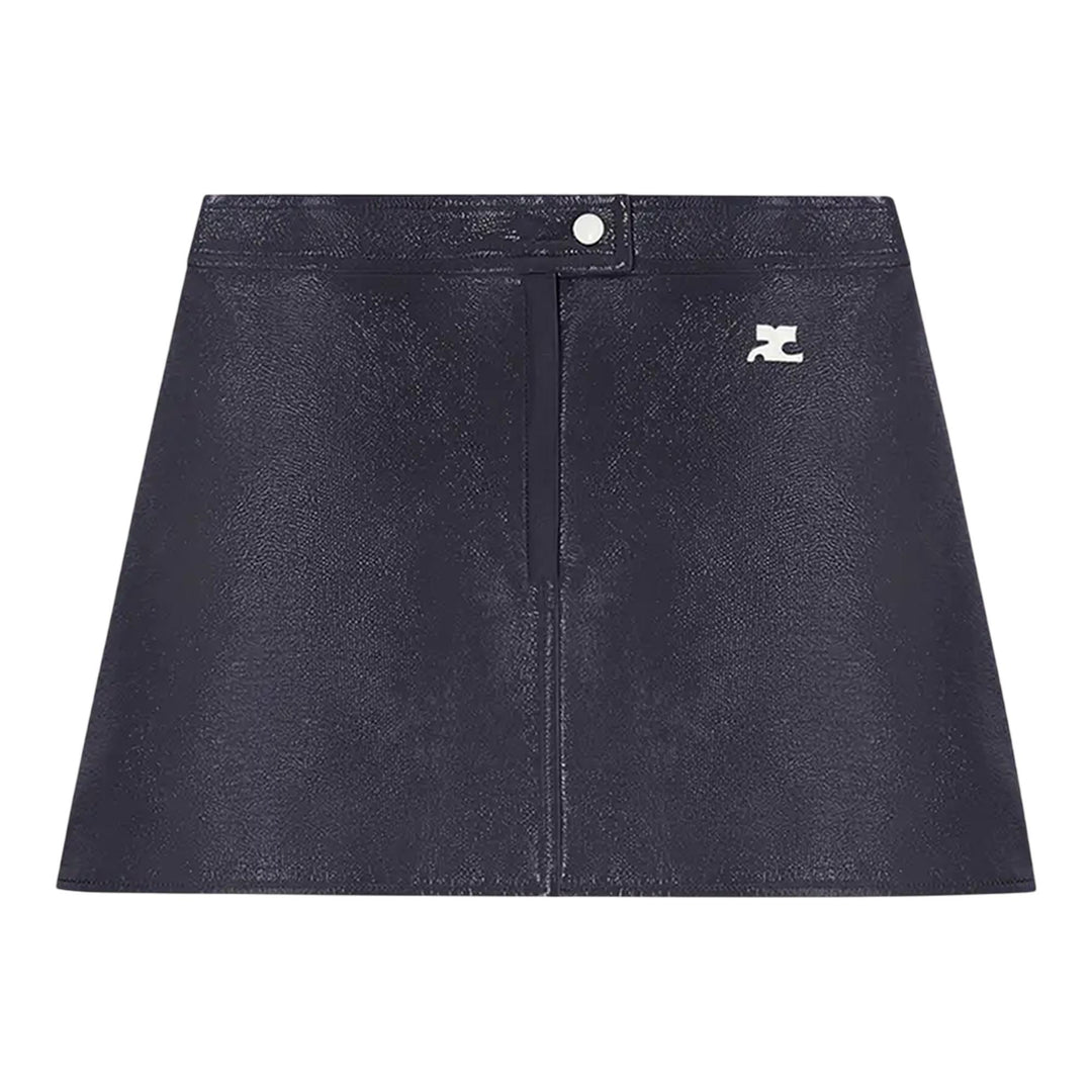 Club21 - courreges - Reedition Vinyle Skirt - SKIRTS - Denim
