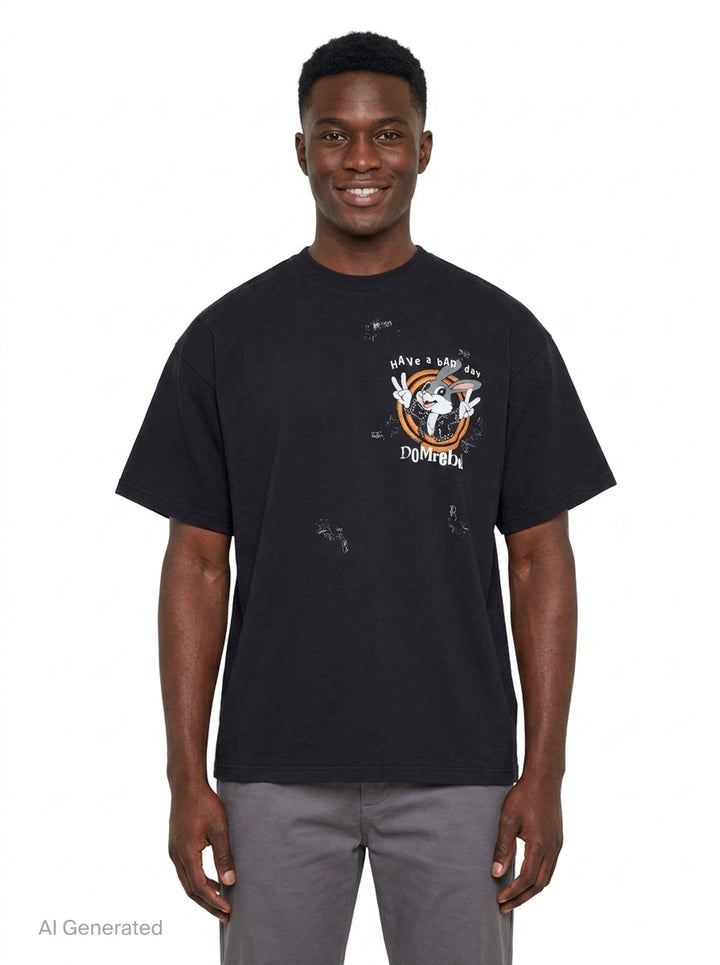 Have A Bad Day Tee | Domrebel | Club21 - front