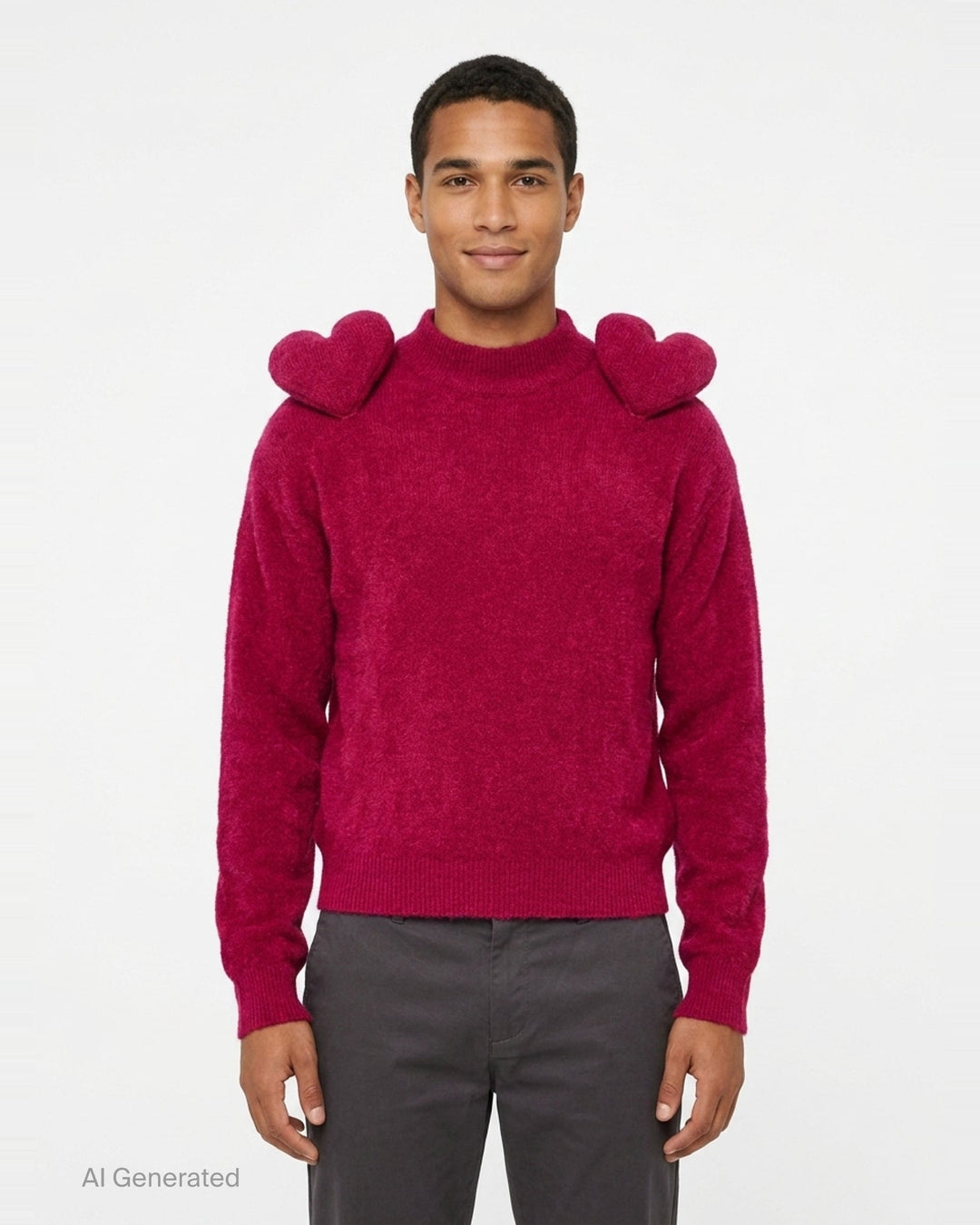 Balloon Dog High Neck Knit Pullover | doublet | Club21 - front