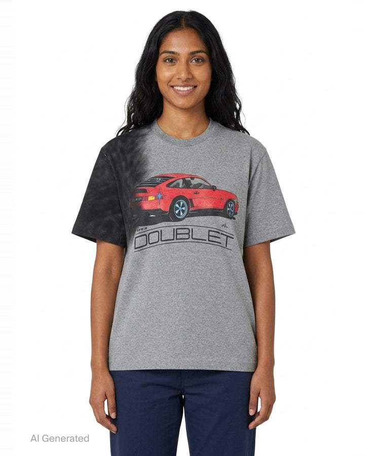 Exhaust Stained Tee | doublet | Club21 - front