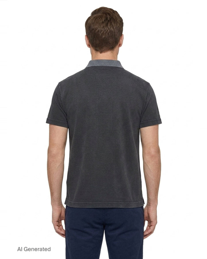 Gas Mask Bear Polo Shirt | doublet | Club21 - back
