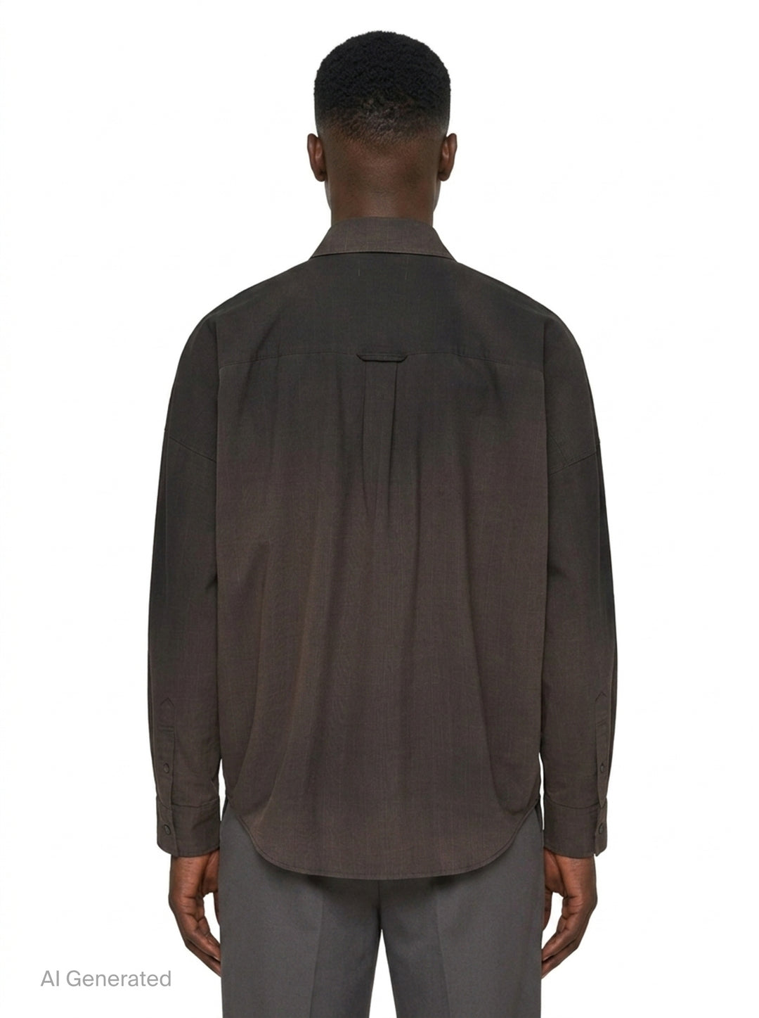 Smog Air Stained Long Sleeve Shirt | doublet | Club21 - back