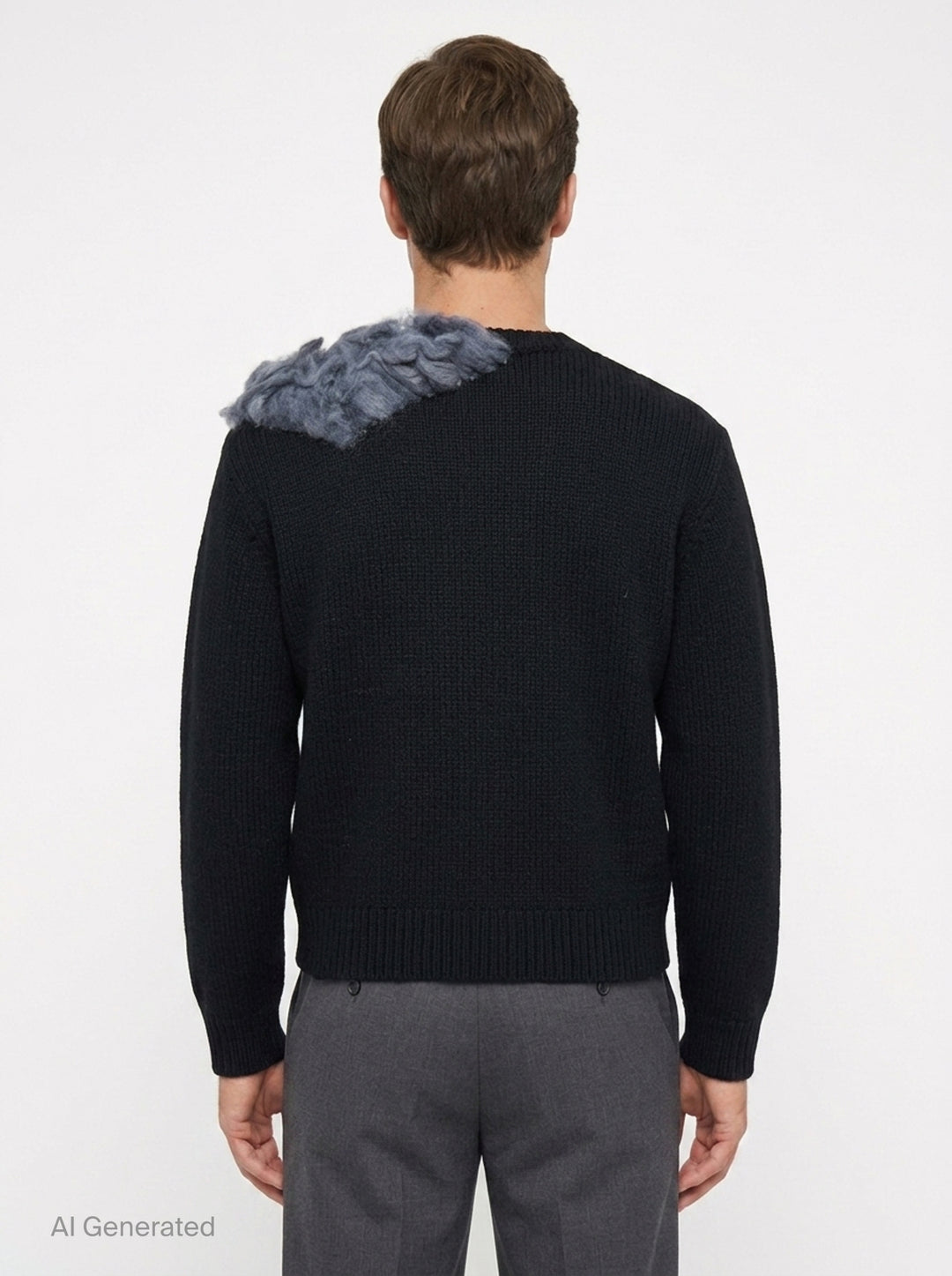 Smoking Factory Intarsia Knit | doublet | Club21 - back