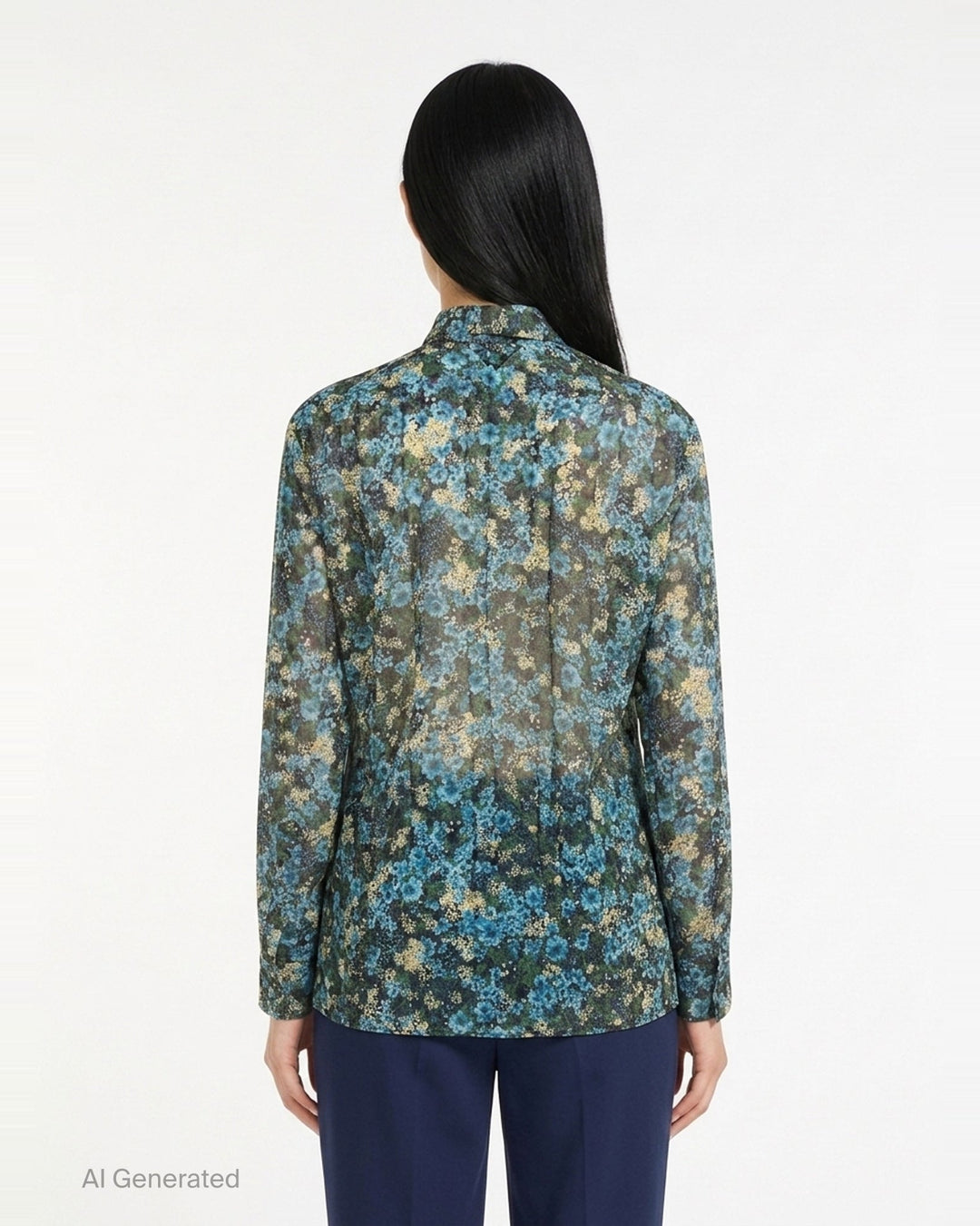 Classic Lightweight Floral Shirt | Dries Van Noten | Club21 - back