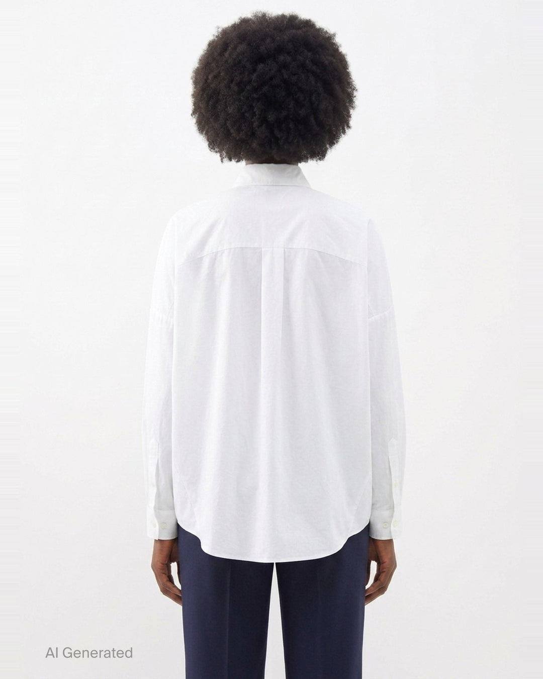 Embellished Oversized Cocoon Shirt | Dries Van Noten | Club21 - back