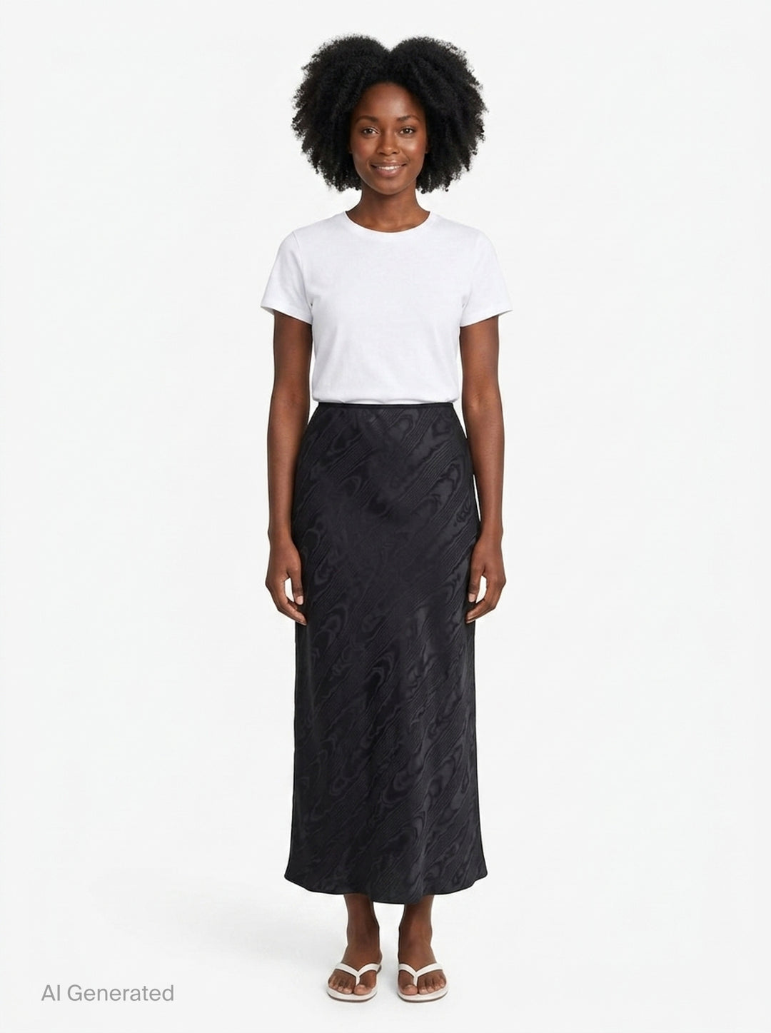 Floral Midi Bias Skirt | Dries Van Noten | Club21 - front