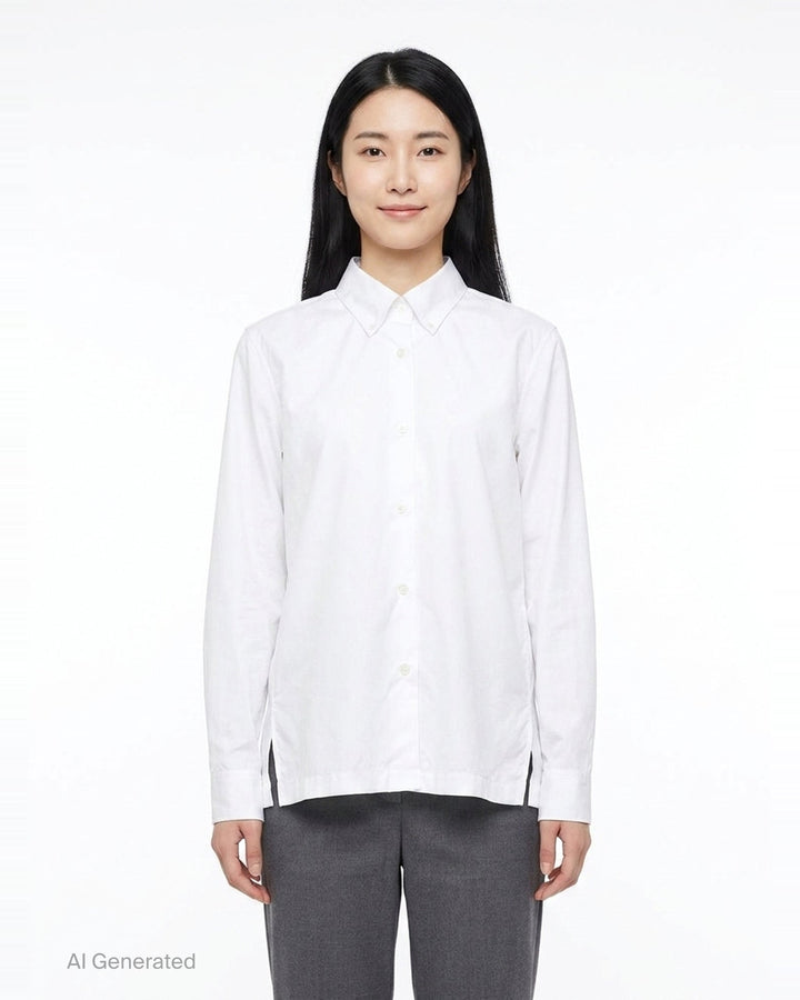 Loose-Fit Button Down Shirt | Dries Van Noten | Club21 - front