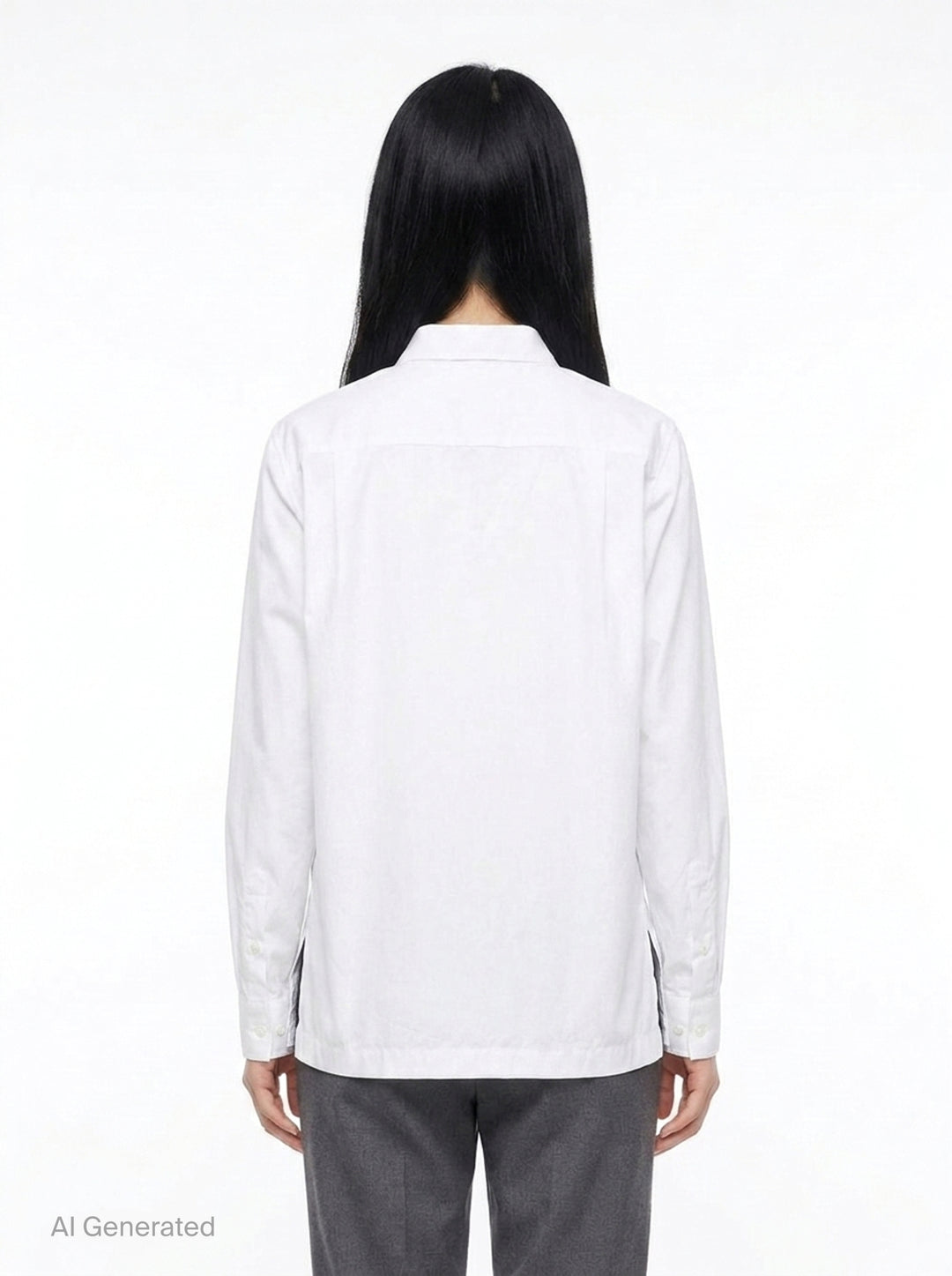 Loose-Fit Button Down Shirt | Dries Van Noten | Club21 - back