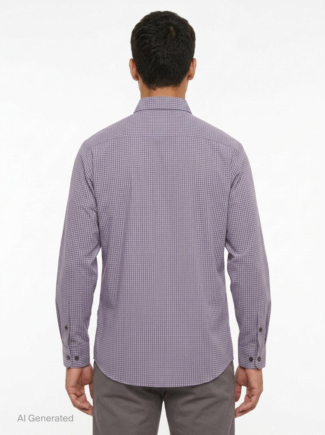 Loose Fit Long Sleeve Shirt | Dries Van Noten | Club21 - back