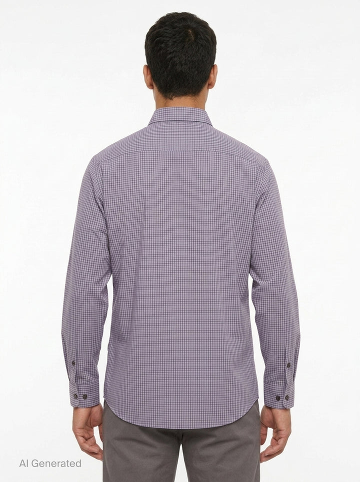 Loose Fit Long Sleeve Shirt | Dries Van Noten | Club21 - back