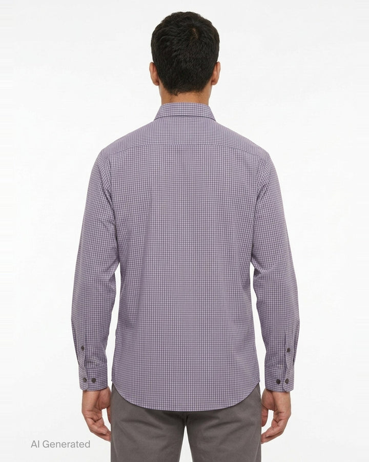 Loose Fit Long Sleeve Shirt | Dries Van Noten | Club21 - back