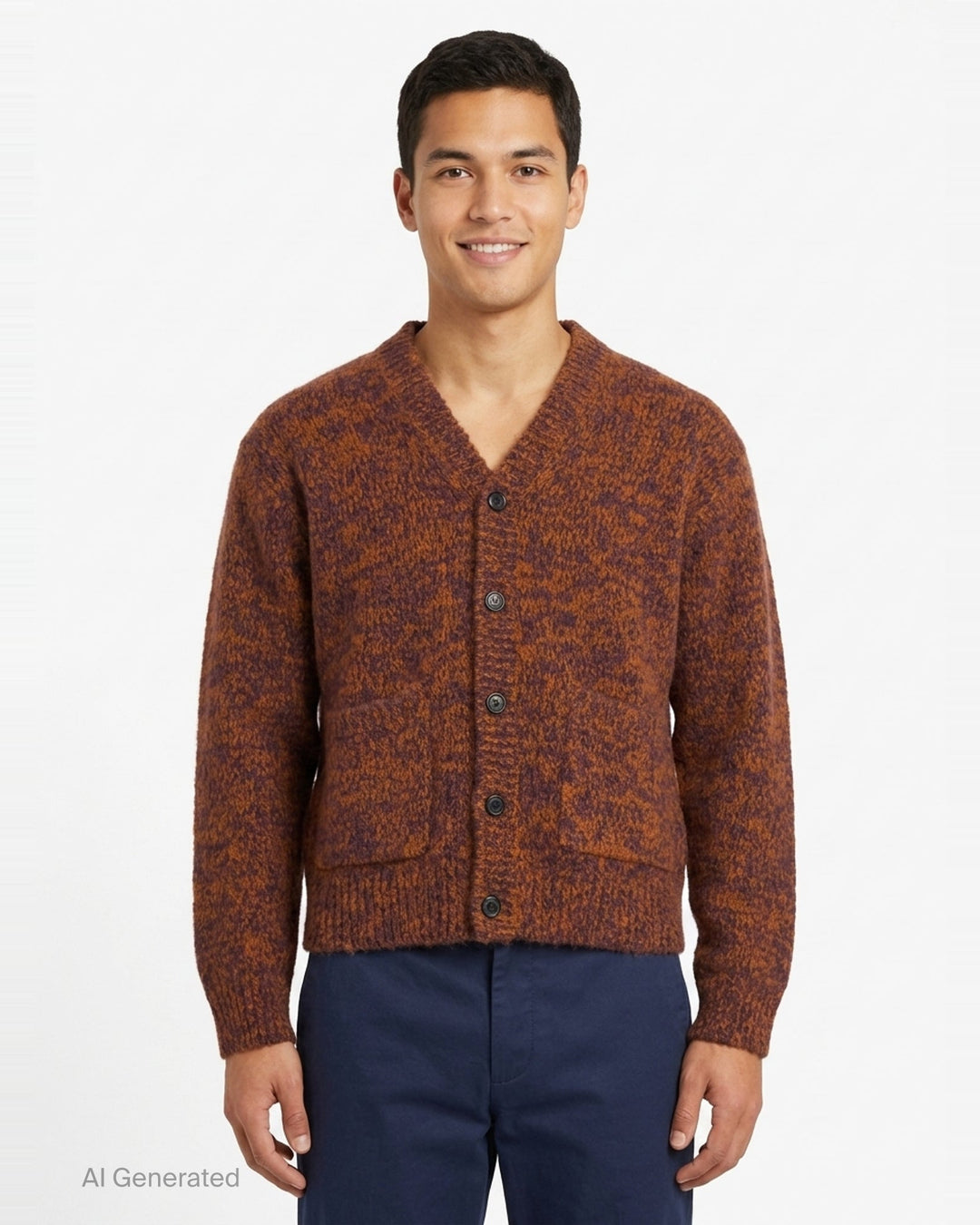 Loose Fit V-Neck Cardigan | Dries Van Noten | Club21 - front
