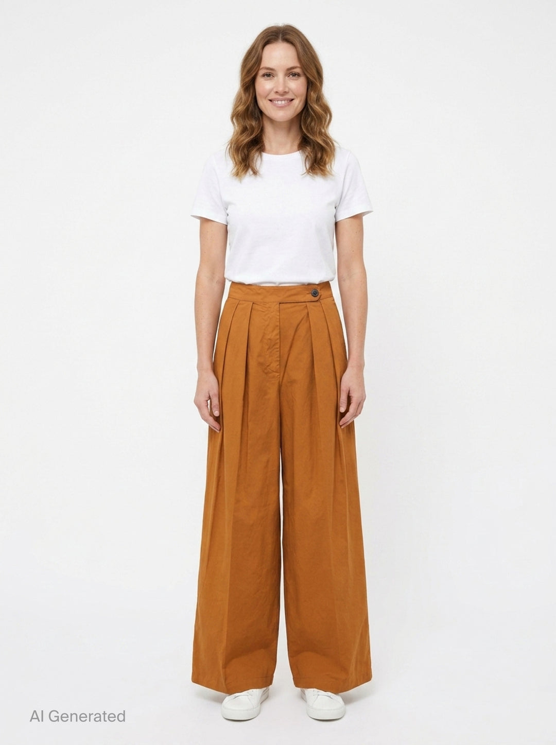 Pleated Wide-Leg Trousers | Dries Van Noten | Club21 - front