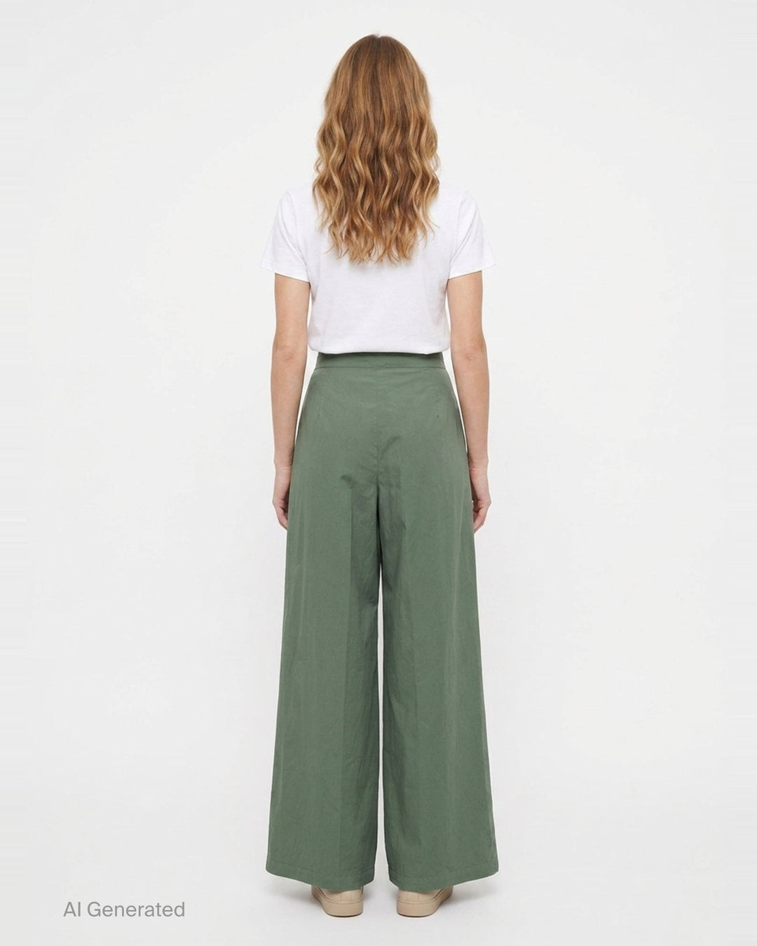 Pleated Wide-Leg Trousers | Dries Van Noten | Club21 - back