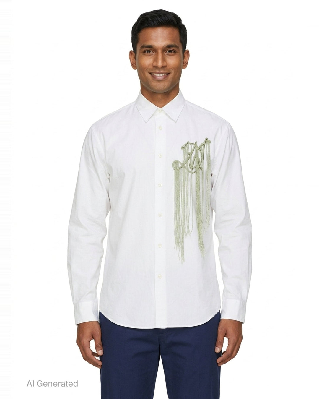 Regular Fit Long Sleeve Shirt | Dries Van Noten | Club21 - front