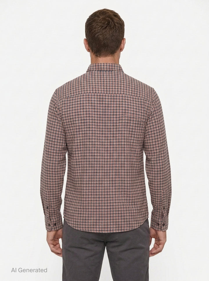Regular Fit Long Sleeve Shirt | Dries Van Noten | Club21 - back