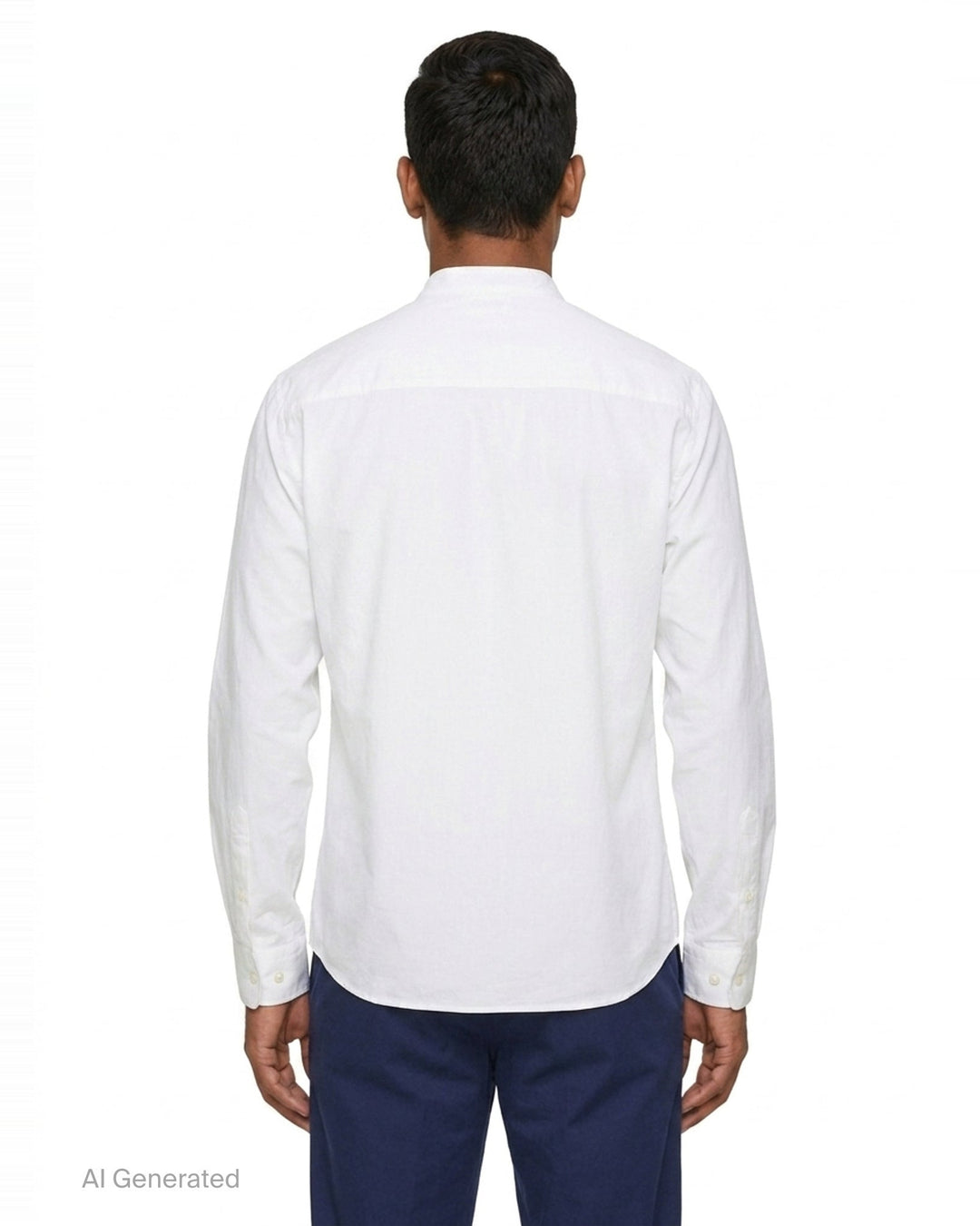 Regular Fit Long Sleeve Shirt | Dries Van Noten | Club21 - back