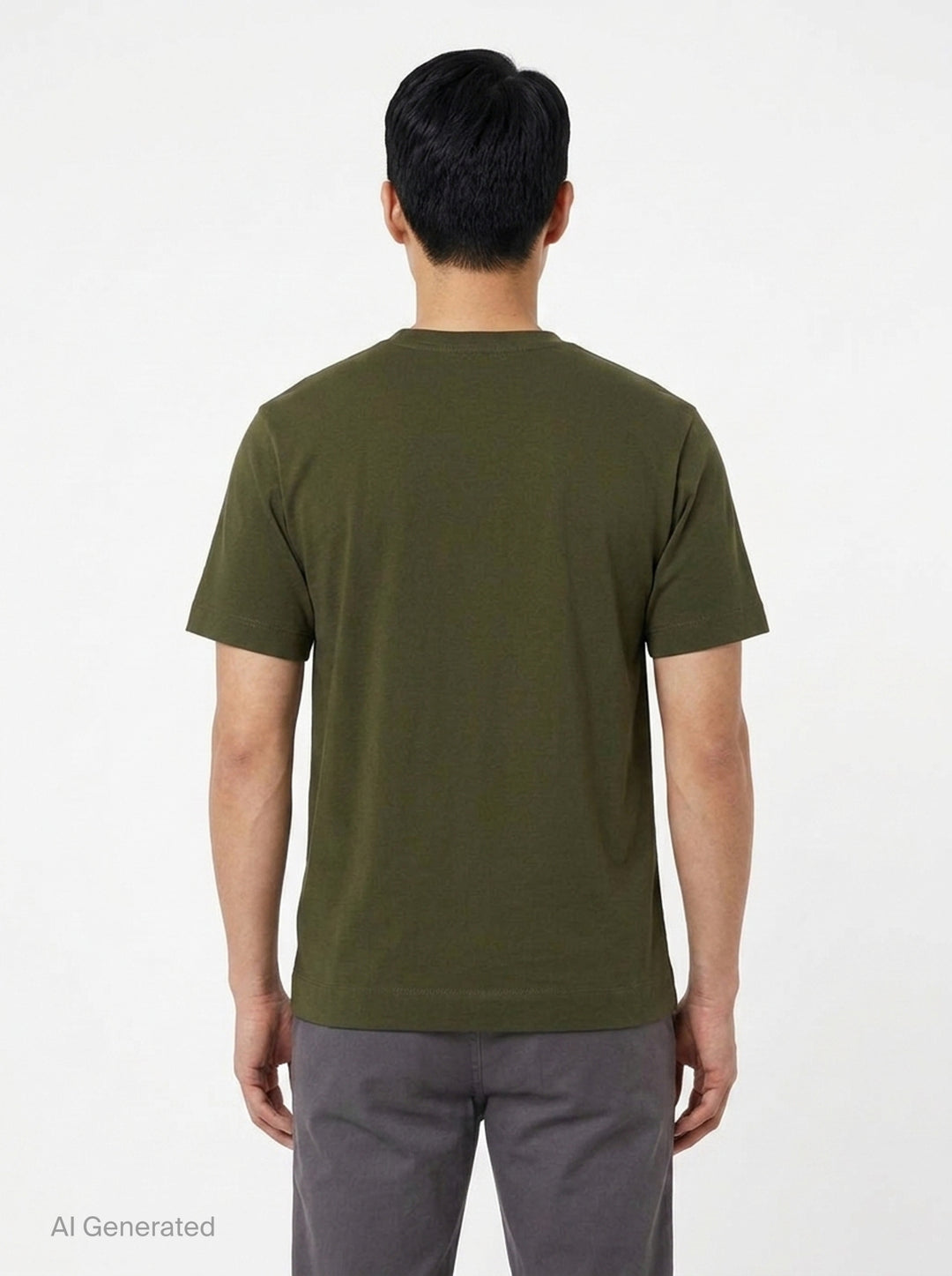 Regular Fit Short Sleeve Tee | Dries Van Noten | Club21 - back