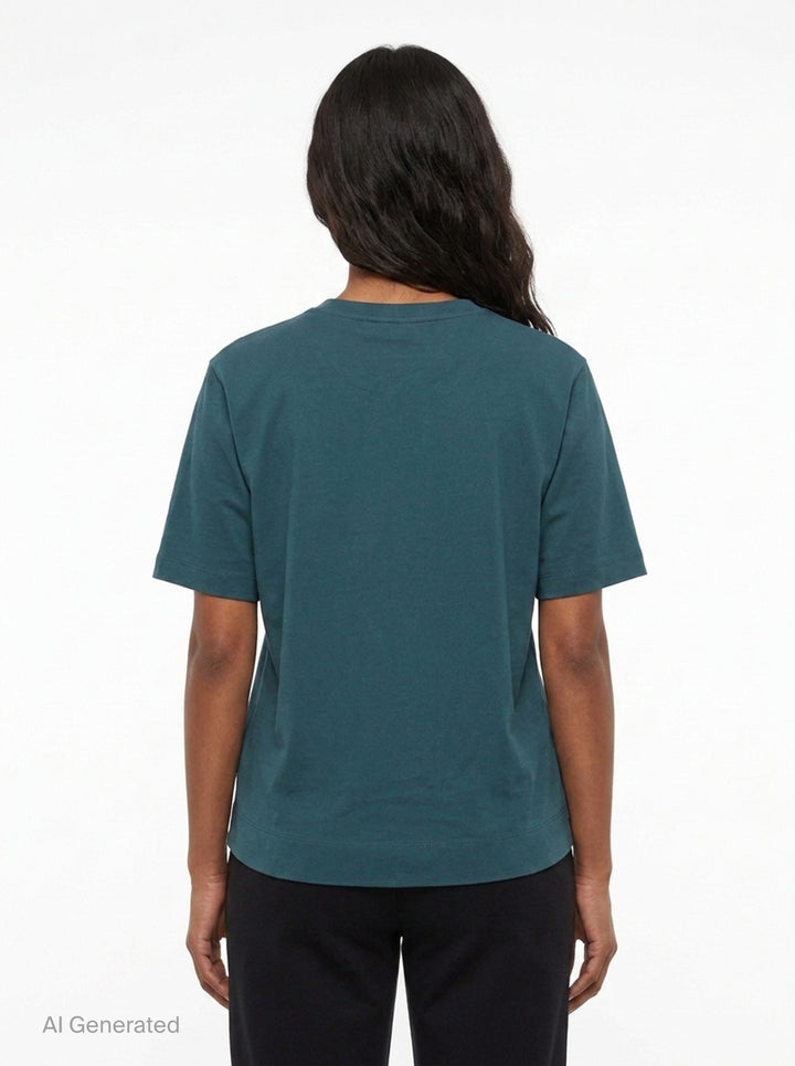 Regular Fit Short Sleeve Tee | Dries Van Noten | Club21 - back