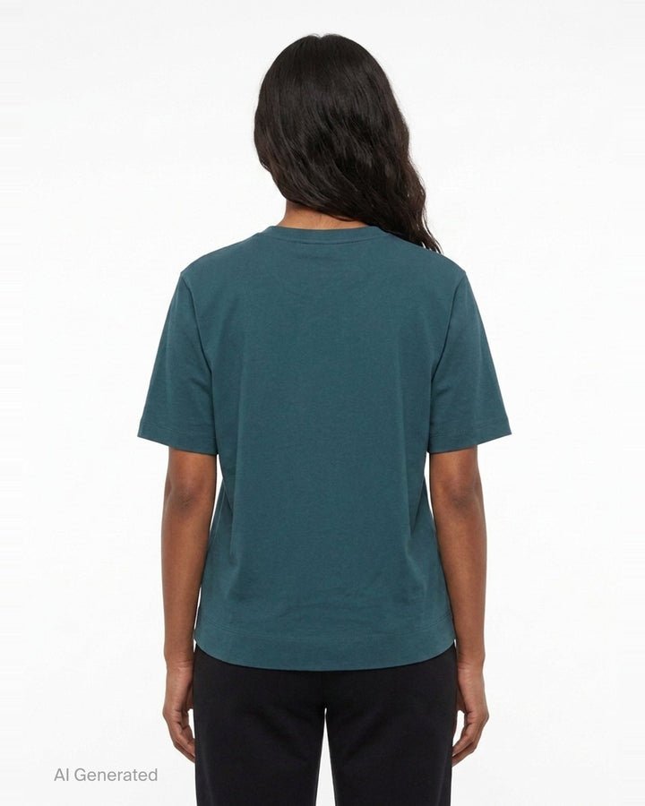 Regular Fit Short Sleeve Tee | Dries Van Noten | Club21 - back