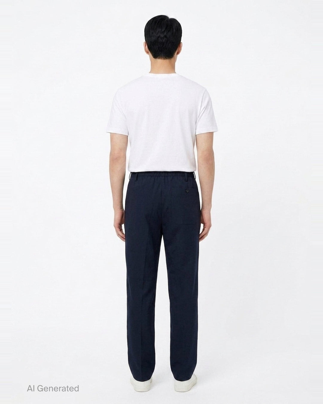 Regular Fit Straight Fuller Leg Pants | Dries Van Noten | Club21 - back