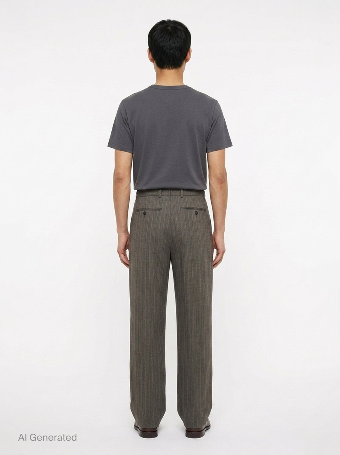 Regular Fit Straight Leg Pants | Dries Van Noten | Club21 - back