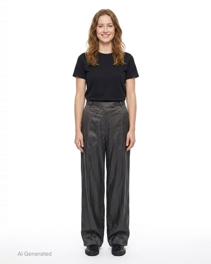 Wide Leg Casual Pants | Dries Van Noten | Club21 - front