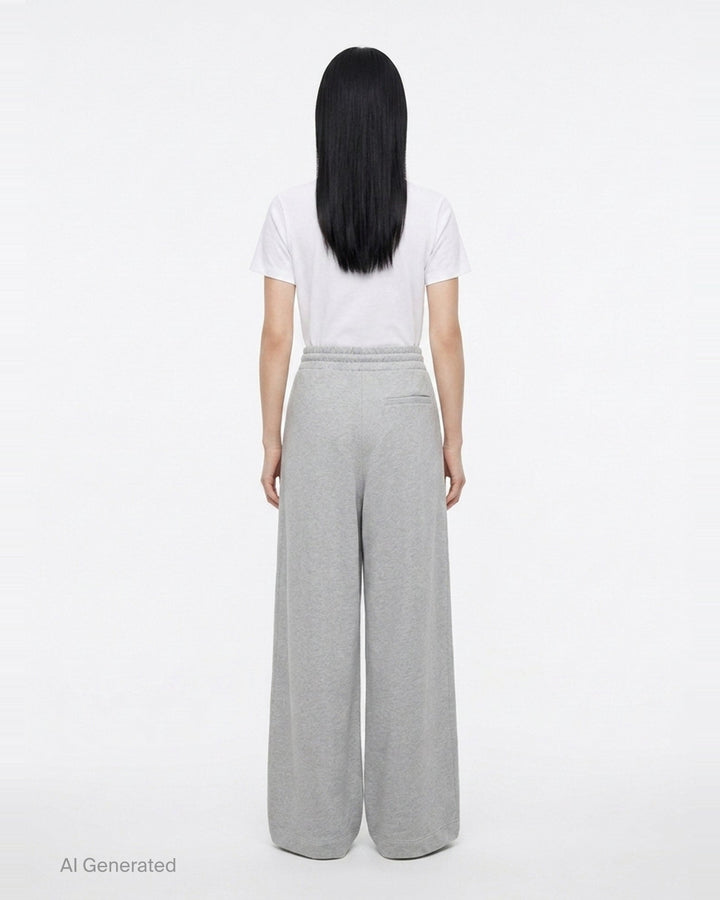 Wide Leg Sweatpants | Dries Van Noten | Club21 - back