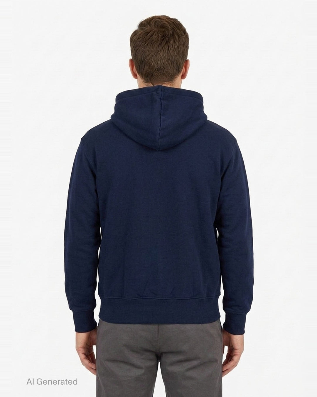 Slogan Zip Hoodie | Drôle de Monsieur | Club21 - back
