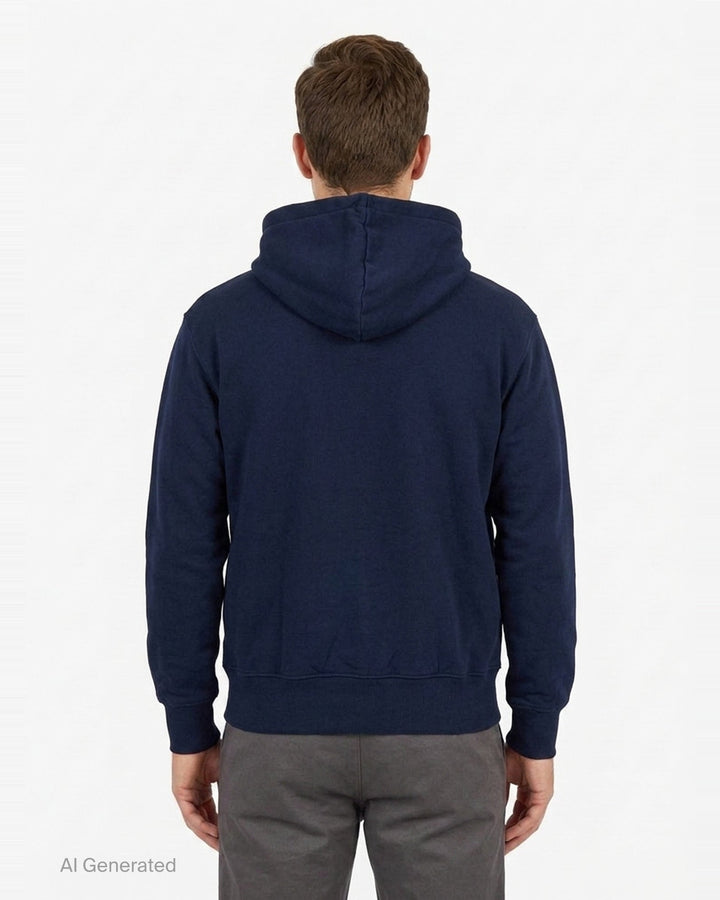 Slogan Zip Hoodie | Drôle de Monsieur | Club21 - back