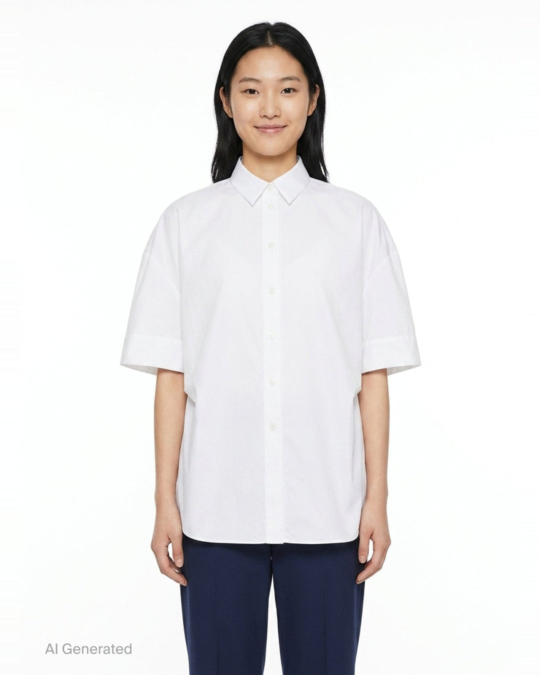 3D Short Sleeve Shirt | Enfold | Club21 - front