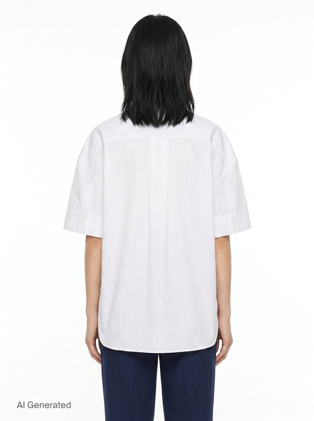3D Short Sleeve Shirt | Enfold | Club21 - back