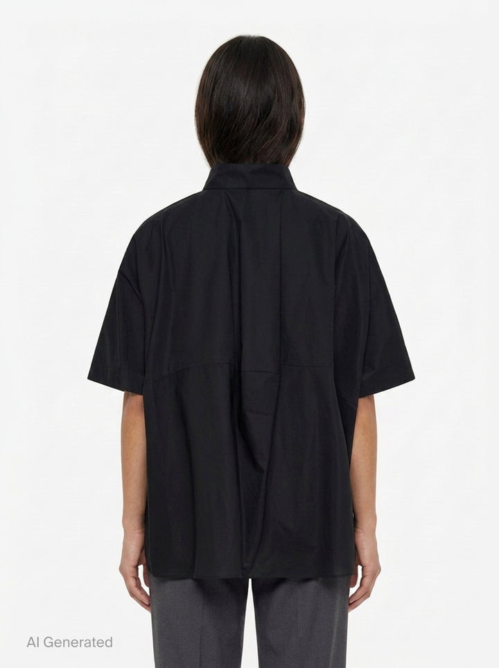 Draped Hexagon Shirt | Enfold | Club21 - back