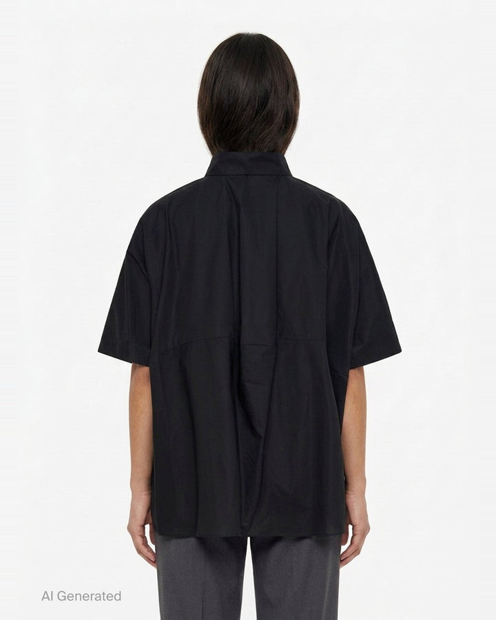 Draped Hexagon Shirt | Enfold | Club21 - back