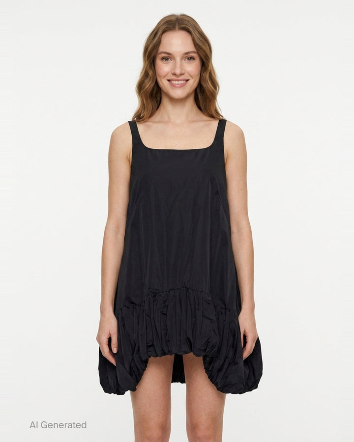 Drop-Hem Bubble Dress | Enfold | Club21 - front