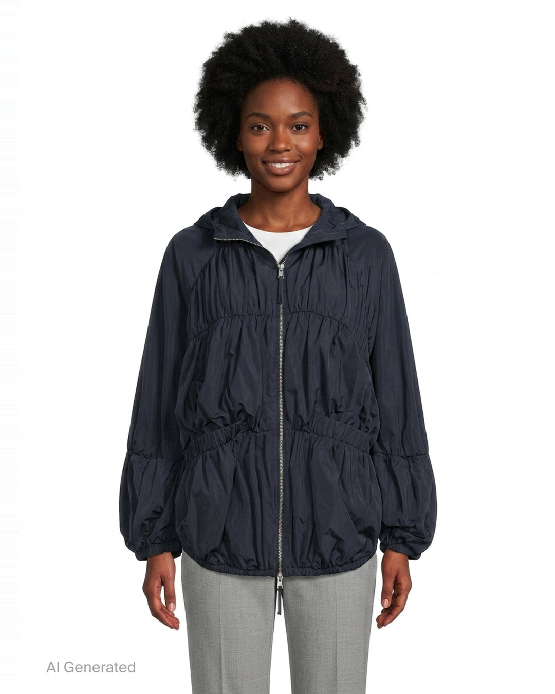 RainCloud Hooded Blouson | Enfold | Club21 - front