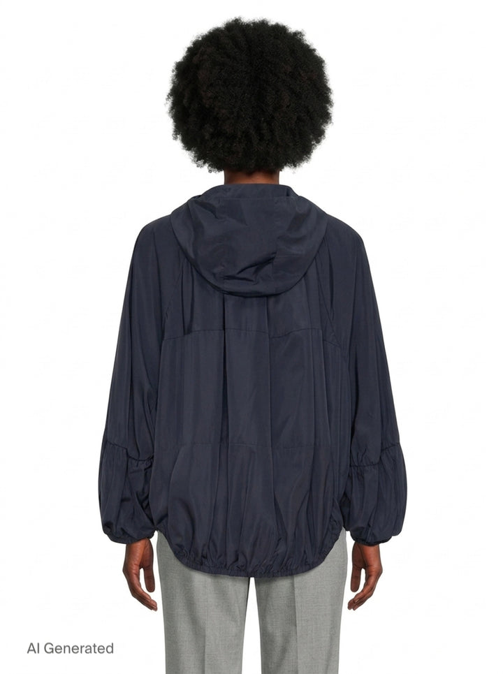 RainCloud Hooded Blouson | Enfold | Club21 - back