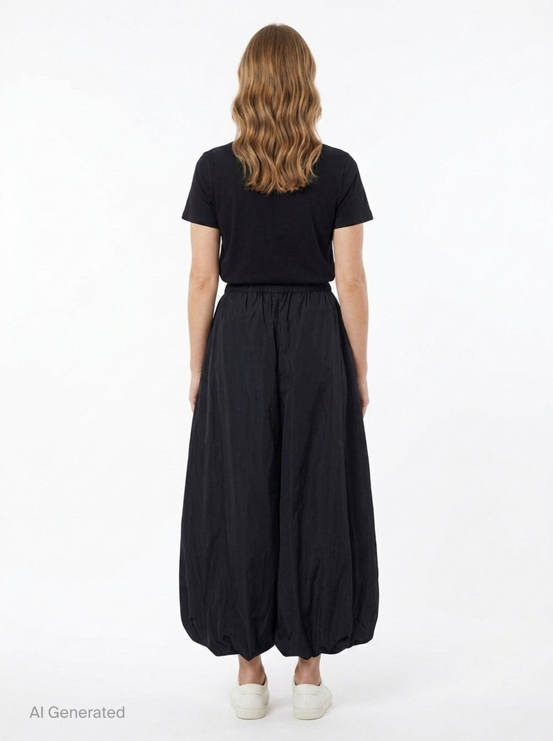 Tucked Balloon Cropped Pants | Enfold | Club21 - back