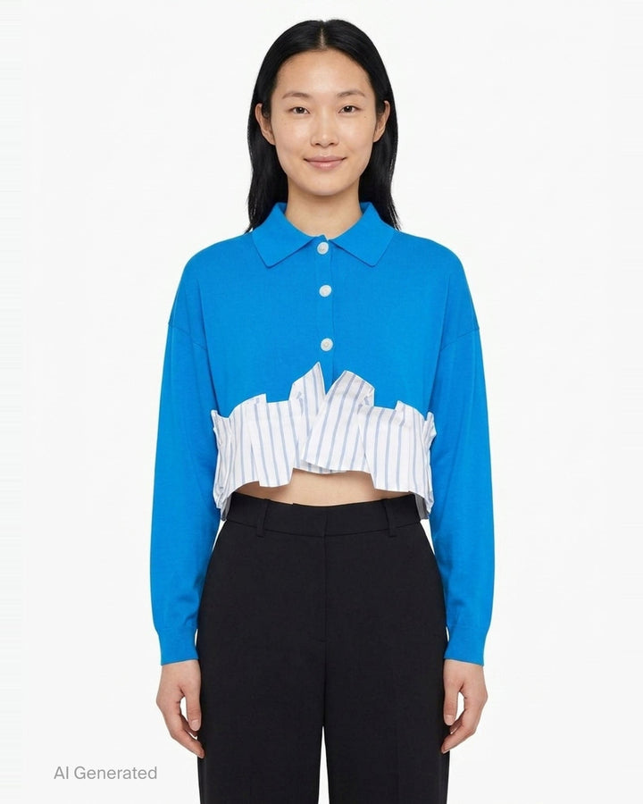 Tucked Docked Hem Cardigan | Enfold | Club21 - front