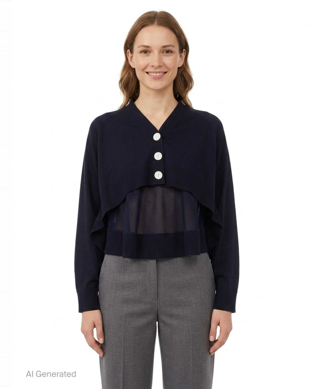 Umbrella Cardigan | Enfold | Club21 - front