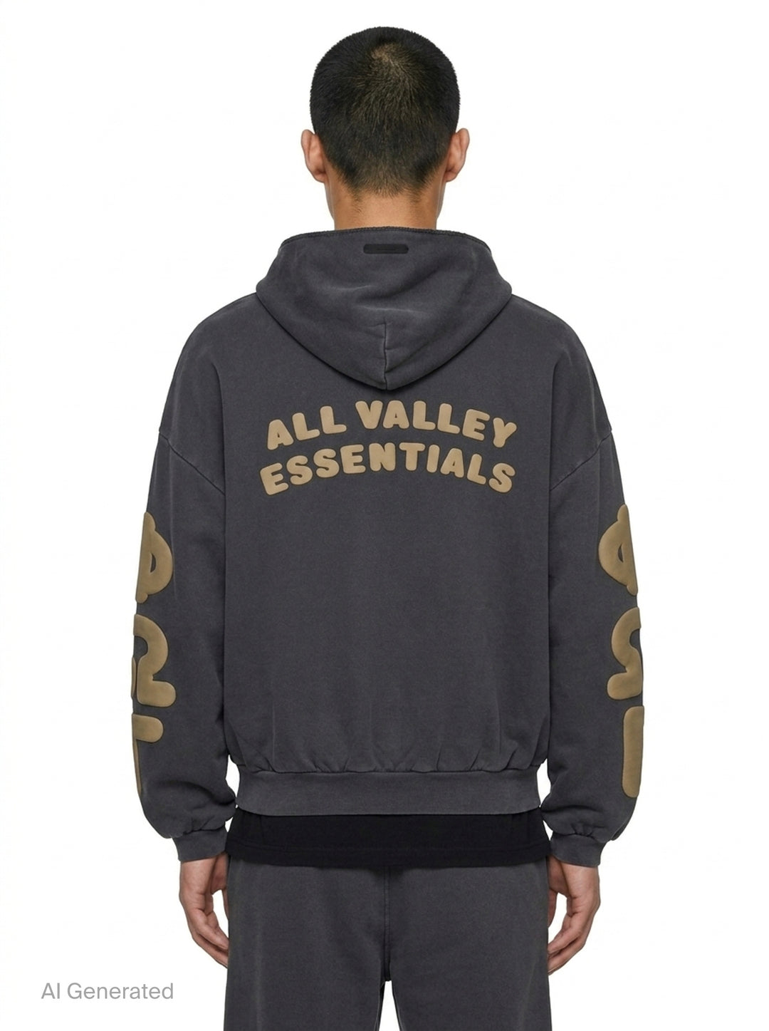 90s Zip-Up Hoodie | Fear of God Essentials | Club21 - back