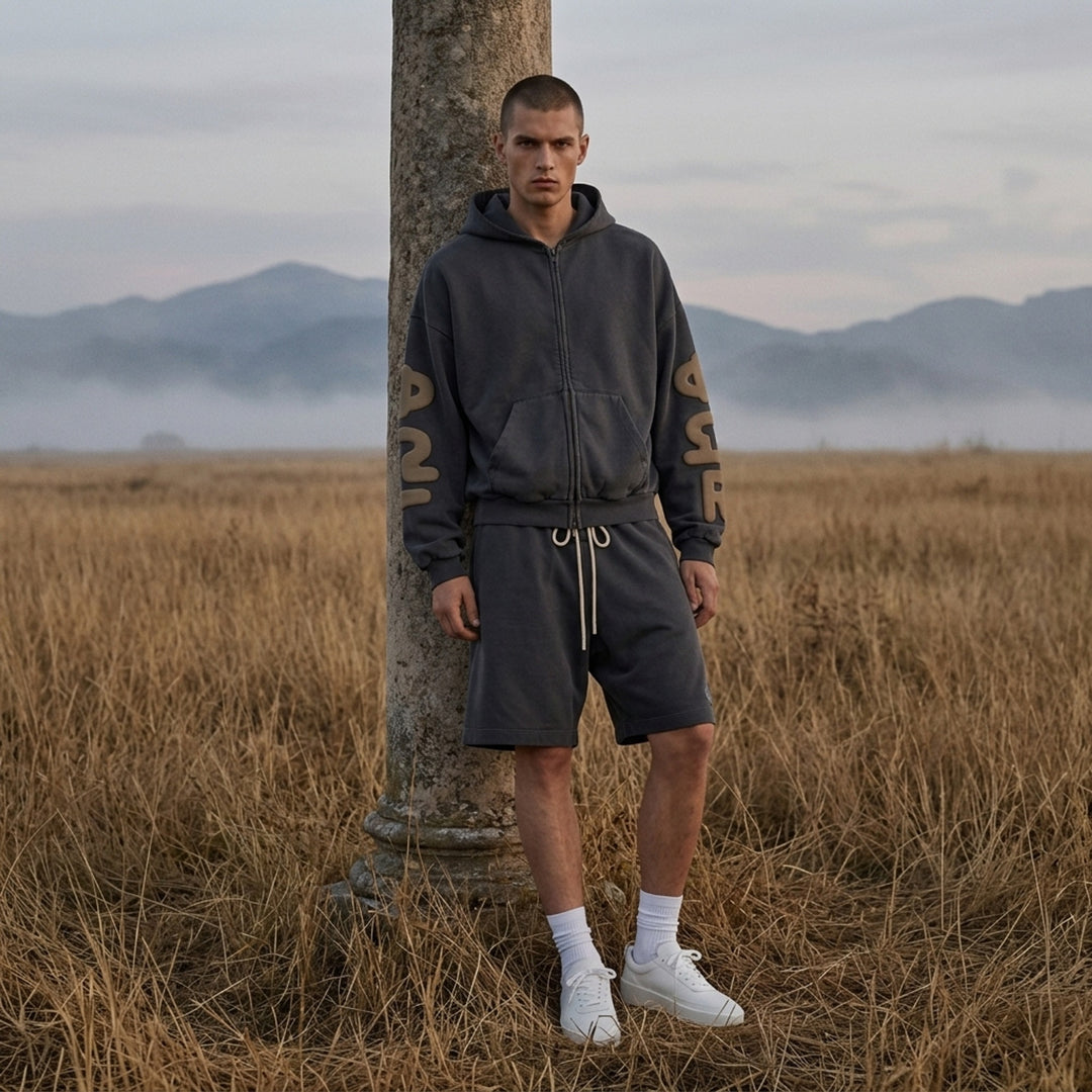 90s Zip-Up Hoodie | Fear of God Essentials | Club21 - lifestyle