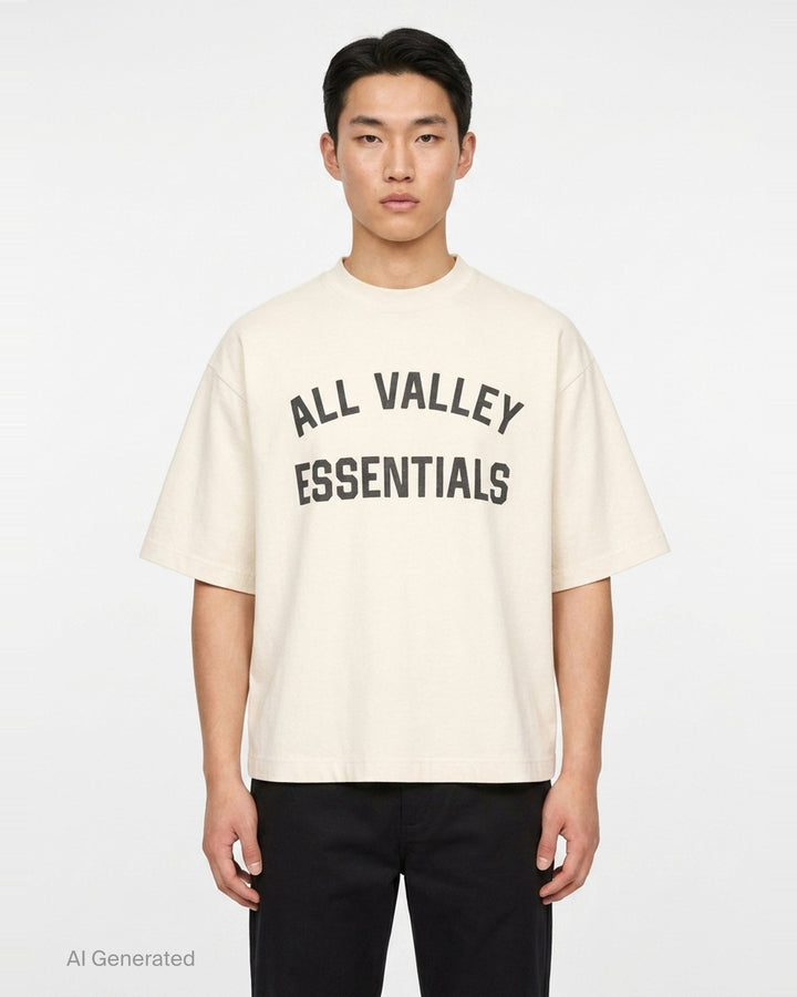 All Valley Essentials Tee | Fear of God Essentials | Club21 - front