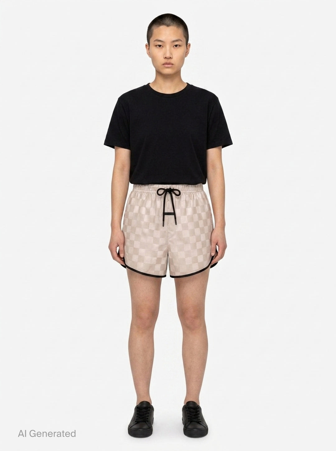 Checkered Gym Shorts | Fear of God Essentials | Club21 - front