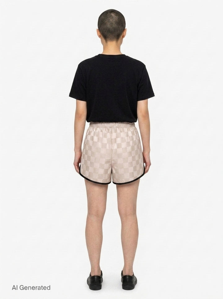 Checkered Gym Shorts | Fear of God Essentials | Club21 - back