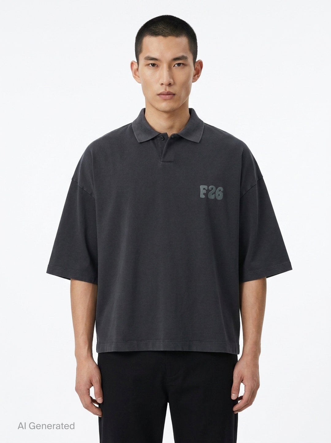 F26 Cropped Polo | Fear of God Essentials | Club21 - front